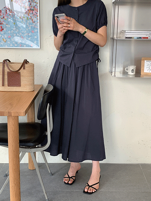 코지아blouse&amp;skirt set [2color]
