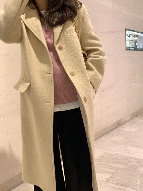 트라이얼 부클 coat [2color]