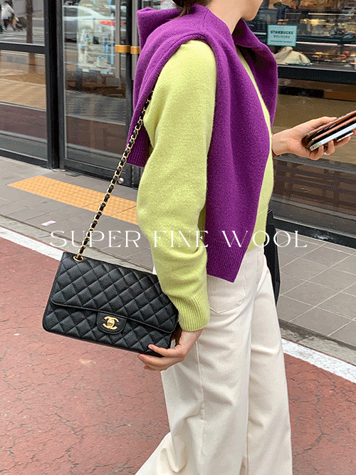 리코 브이 knit [3color]