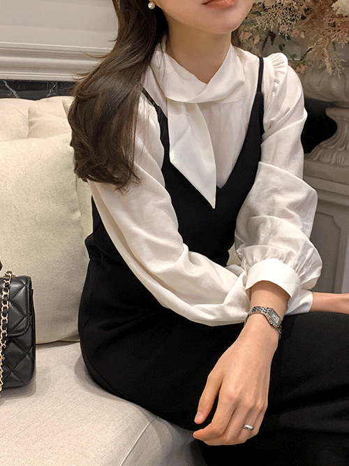 리봉드 blouse [3color]