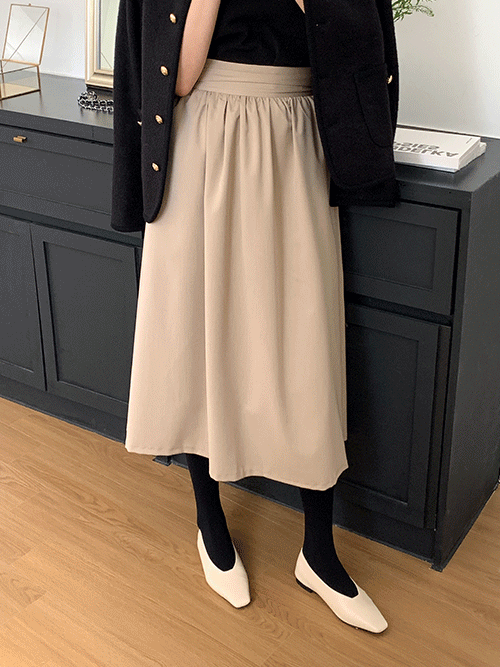 루티아 셔링 skirt [2color]